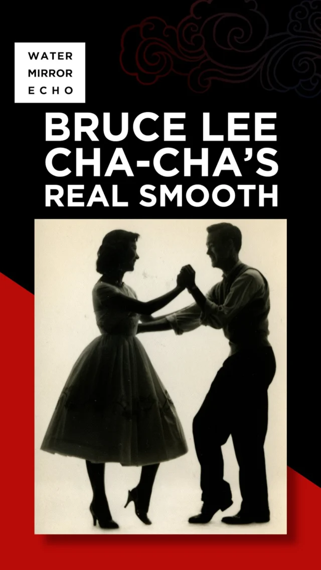 In the mid-1950s, the cha cha spread across Asia and Young Bruce Lee was one of the teens obsessed with it. 

Watch the whole video!

This is the eighth in a ten-episode series, *Ten Ways To See Bruce Lee*, that accompanies the new book, Water Mirror Echo. Available now! 

For more info and to see all the videos, visit watermirrorecho.net

~
CREDITS:
Executive Produced by the @MashUpAmerican team, Amy S. Choi and Rebecca Lehrer

Editing by Grant Stakenas, Born Ready Films

Production Management by Shelby Sandlin, The Mash-Up Americans

Photos of Bruce Lee courtesy of the Bruce Lee Family Archive

With big big love and appreciation to Chinatown Records and DJYiuYiu!

watermirrorecho.net

#WMEVideo #WaterMirrorEcho